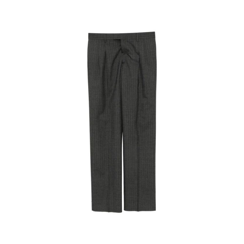 Lardini Grey Trousers - Wide-Leg Trousers Men
